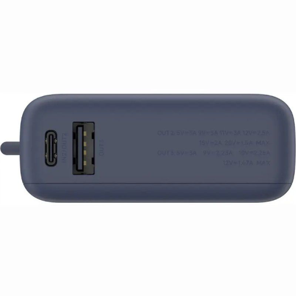 Powerbank 10000mAh Xiaomi 33W Power Bank Integrated Cable/ 33W/ Azul
