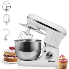 Batidora Amasadora Tristar MX-4817/ 1200W/ Capacidad 5L