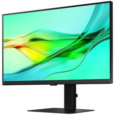 Monitor Profesional Samsung ViewFinity S6 S24D604UAU 24'/ QHD/ Regulable en Altura/ Negro