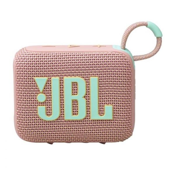 Altavoz con Bluetooth JBL GO 4/ 4.2W/ 1.0/ Rosa