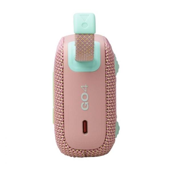 Altavoz con Bluetooth JBL GO 4/ 4.2W/ 1.0/ Rosa