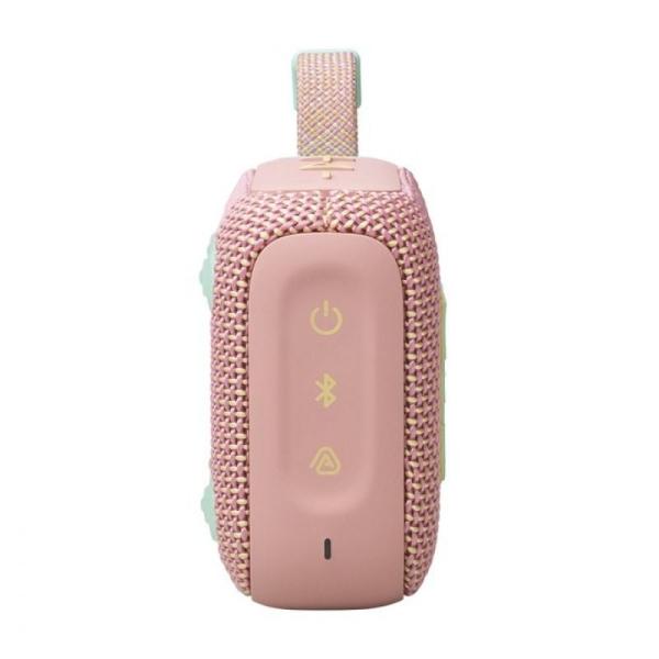 Altavoz con Bluetooth JBL GO 4/ 4.2W/ 1.0/ Rosa