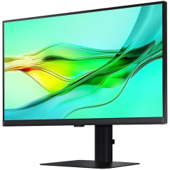 Monitor Profesional Samsung ViewFinity S6 S60UD S24D600UAU 24'/ QHD/ Regulable en Altura/ Negro