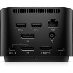 Docking USB Tipo-C HP Thunderbolt G4 280 W con cable combo/ 4xUSB/ 1xHDMI/ 1xRJ45/ 2xDisplayPort/ 1xJack/ 3xUSB Tipo-C PD/ 1xAC/