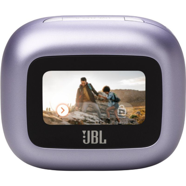 Auriculares Bluetooth JBL Live Flex 3 con estuche de carga/ Autonomía 10h/ Purpura