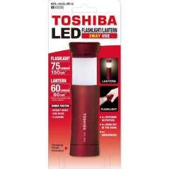 Linterna Toshiba KFL-403L/ 3 pilas *AAA/ Roja