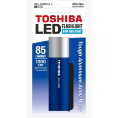 Linterna Toshiba KFL-403M/ 3 pilas *AAA/ Azul