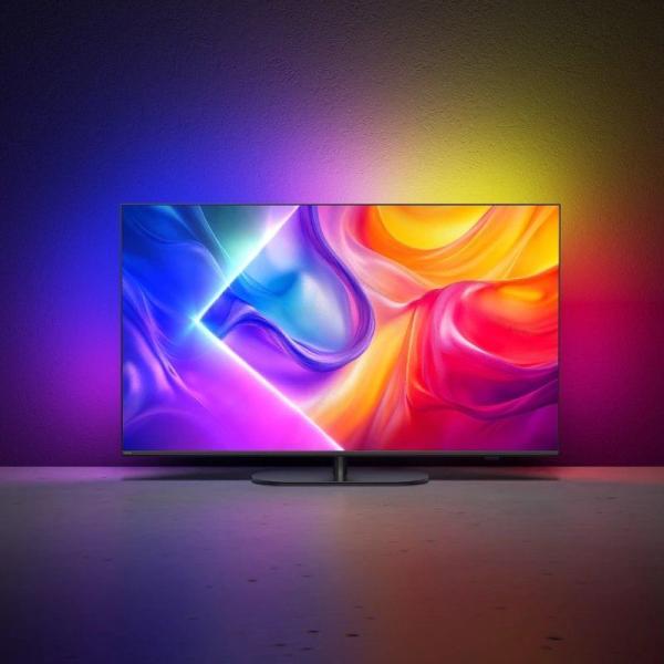 Televisor Philips QLED 50PUS9010 50'/ Ultra HD 4K/ Ambilight/ Smart TV/ WiFi