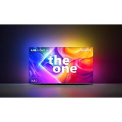 Televisor Philips QLED 75PUS9010 75'/ Ultra HD 4K/ Ambilight/ Smart TV/ WiFi