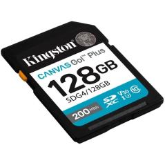 Tarjeta de Memoria Kingston CANVAS Go! Plus 128GB SD XC/ Clase 10/ 200MBs