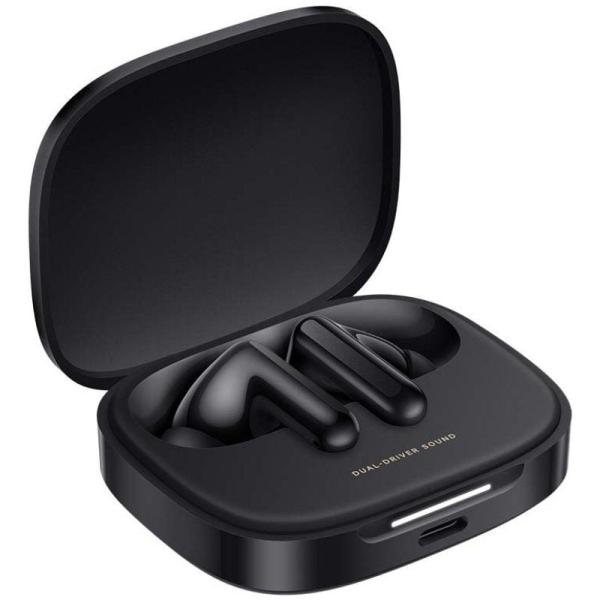 Auriculares Bluetooth Xiaomi Redmi Buds 6 con estuche de carga/ Autonomía 10h/ Negros
