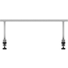 Soporte para Monitor Mars Gaming MGDS/ hasta 10 kg/ Blanco