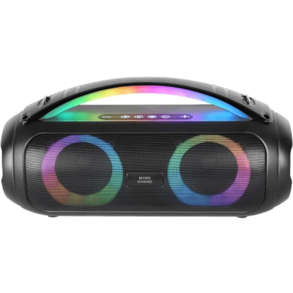 Altavoz con Bluetooth Mars Gaming MS-PULSE/ 50W RMS/ 2.0/ Negro