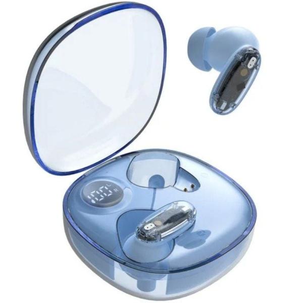 Auriculares Bluetooth Mars Gaming MHIB2 con estuche de carga/ Autonomía 7h/ Azules