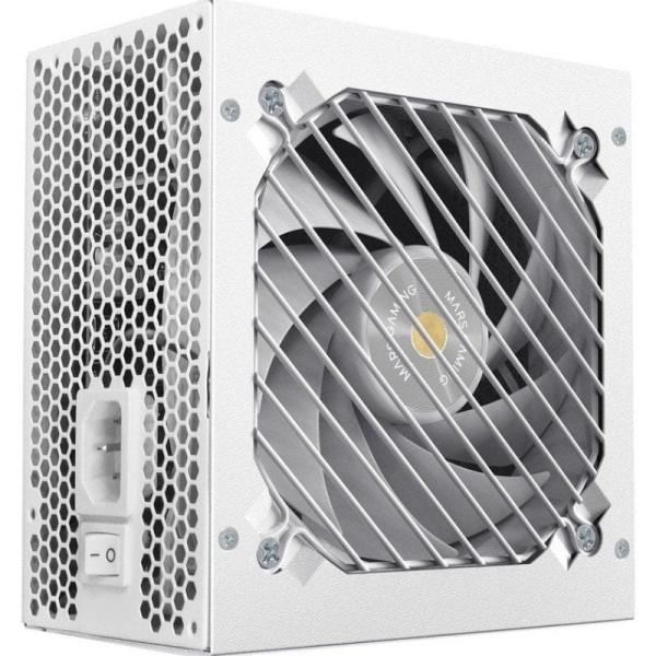 Fuente de Alimentación Mars Gaming MPB750SIM/ 750W/ Ventilador 14cm/ 80 Plus Bronze/ Blanca
