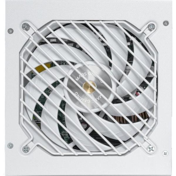 Fuente de Alimentación Mars Gaming MPB750SIM/ 750W/ Ventilador 14cm/ 80 Plus Bronze/ Blanca
