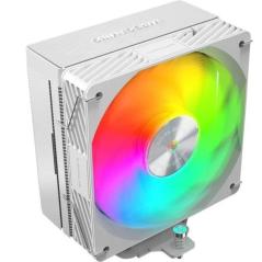 Ventilador con Disipador Mars Gaming MCPU-X5ARGB/ 12cm/ Blanco
