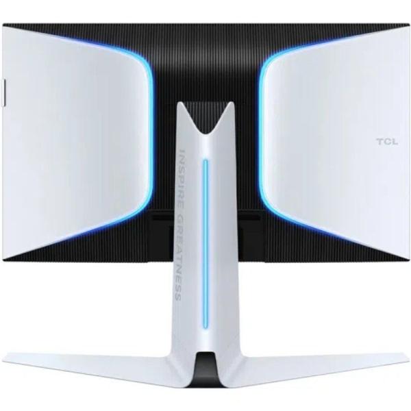 Monitor Gaming TCL 27R83U 27'/ 4K/ 1ms/ 160Hz/ VA/ Regulable en altura/ Blanco y Negro