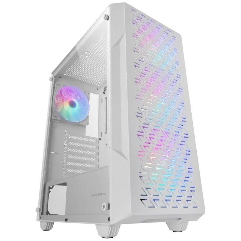 Caja Gaming Semitorre Mars Gaming MC-GEO/ Blanca Caja Gaming Semitorre Mars Gaming MC-GEO/ Blanca