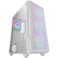 Caja Gaming Semitorre Mars Gaming MC-GEO/ Blanca