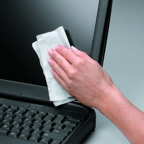 Dispensador de 100 Toallitas Fellowes 9183101 para Limpieza de Pantallas/ Pack de 6 Unidades