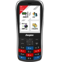Teléfono Móvil Energizer E284S para Personas Mayores/ Negro