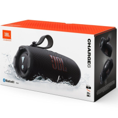 Altavoz con Bluetooth JBL Charge 6/ 45W/ 1.0/ Negro