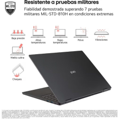 Portátil LG Gram 14ZD90T-G.AX78B Intel Core Ultra 7-255H/ 16GB/ 1TB SSD/ 14'/ Sin Sistema Operativo