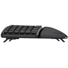 Teclado Inalámbrico por Bluetooth Trust Keyra Multidispositivo Ergonómico