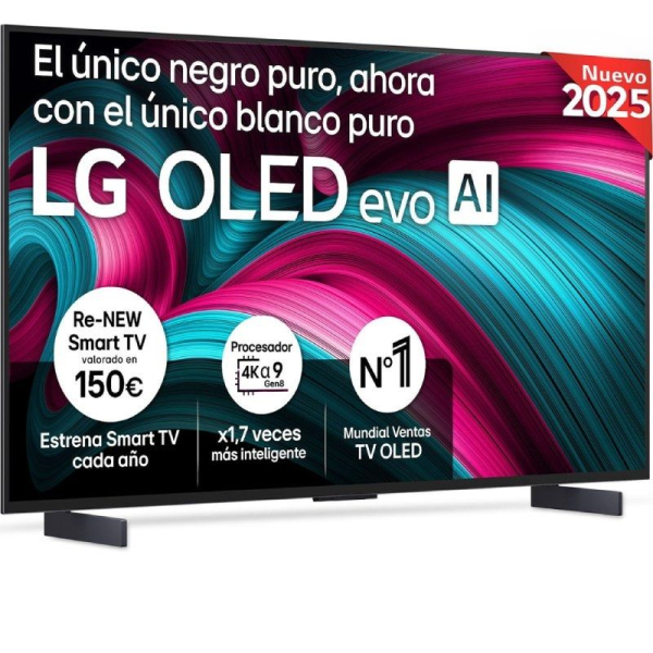 Televisor LG OLED Evo OLED42C54LA 42'/ Ultra HD 4K/ Smart TV/ WiFi