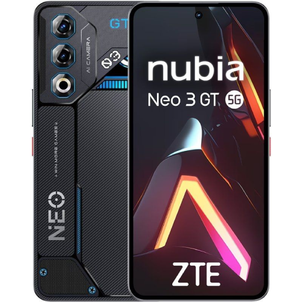Smartphone ZTE Nubia Neo 3 GT 12GB/ 256GB/ 6.8'/ Negro