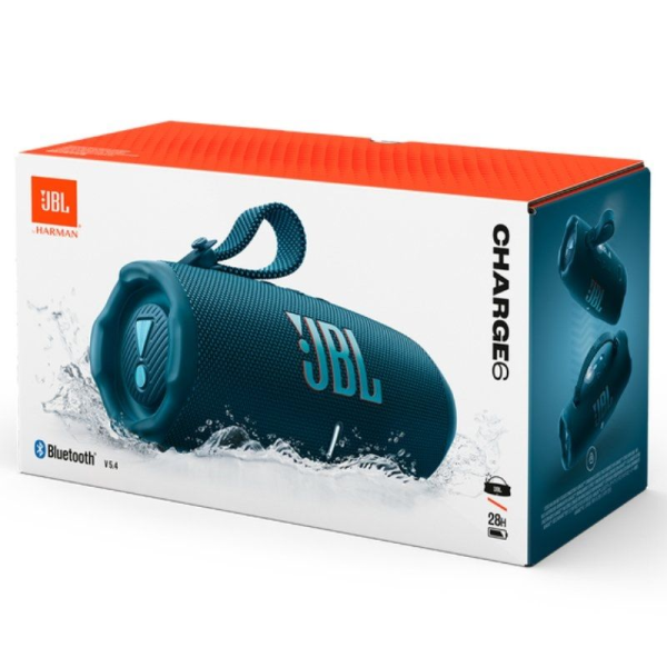 Altavoz con Bluetooth JBL Charge 6/ 45W/ 1.0/ Azul