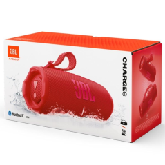 Altavoz con Bluetooth JBL Charge 6/ 45W/ 1.0/ Rojo