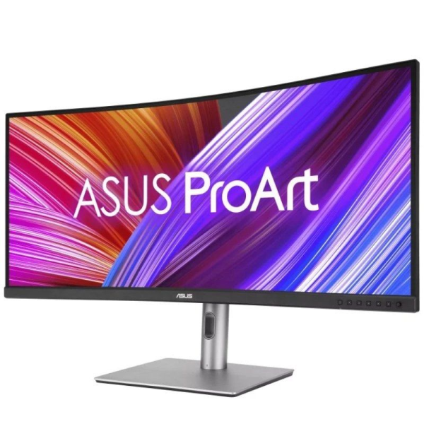 Monitor Profesional Asus ProArt Display PA34VCNV 34'/ UWQHD/ Multimedia/ Regulable en altura/ Negro y Plata