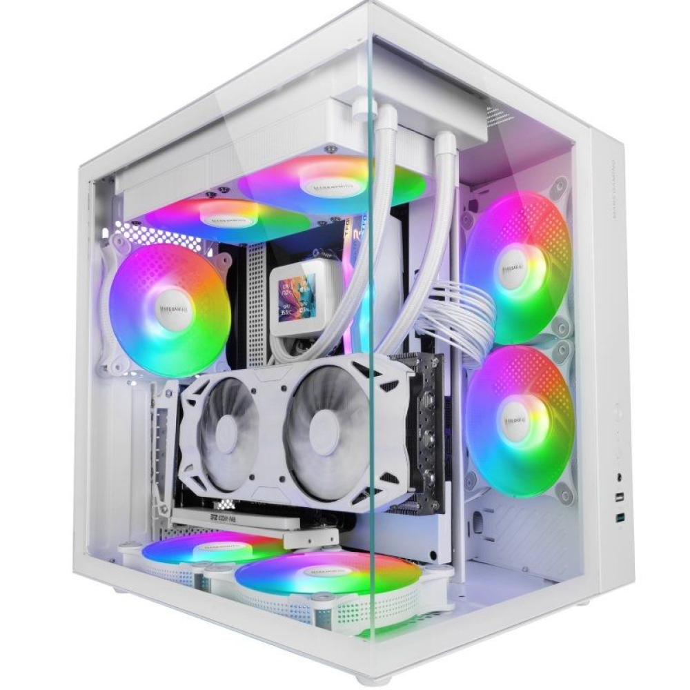 Caja Gaming Semitorre Mars Gaming MCV-ONE/ Blanca Caja Gaming Semitorre Mars Gaming MCV-ONE/ Blanca