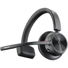 Auricular Inalámbrico Poly Voyager 4310 para Microsoft Teams + Adaptador BT700/ con Micrófono/ Bluetooth/ Negro