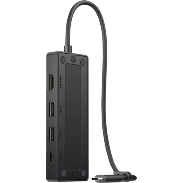 Docking USB Tipo-C HP G3/ 2xUSB/ 1xUSB Tipo-C/ 1xHDMI/ 1xUSB Tipo-C PD/ Negro