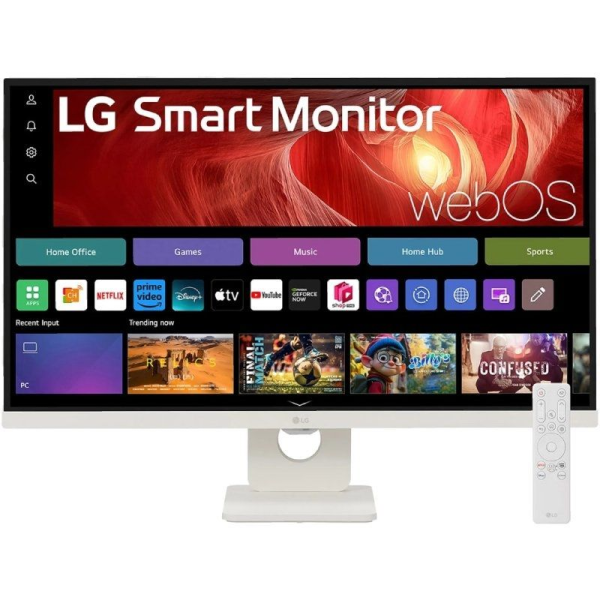 Smart Monitor LG MyView 27U731SA-W 27'/ 4K/ Smart TV/ Blanco