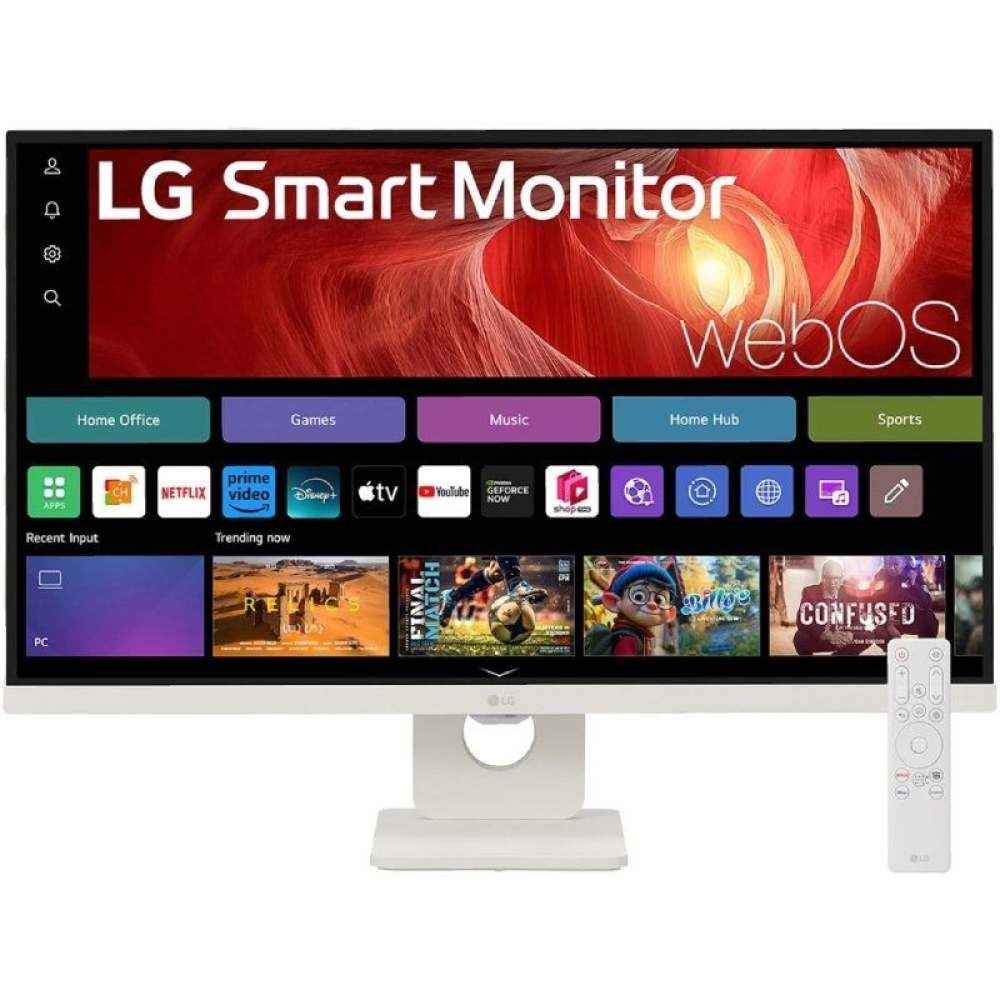 Smart Monitor LG MyView 27U731SA-W 27'/ 4K/ Smart TV/ Blanco