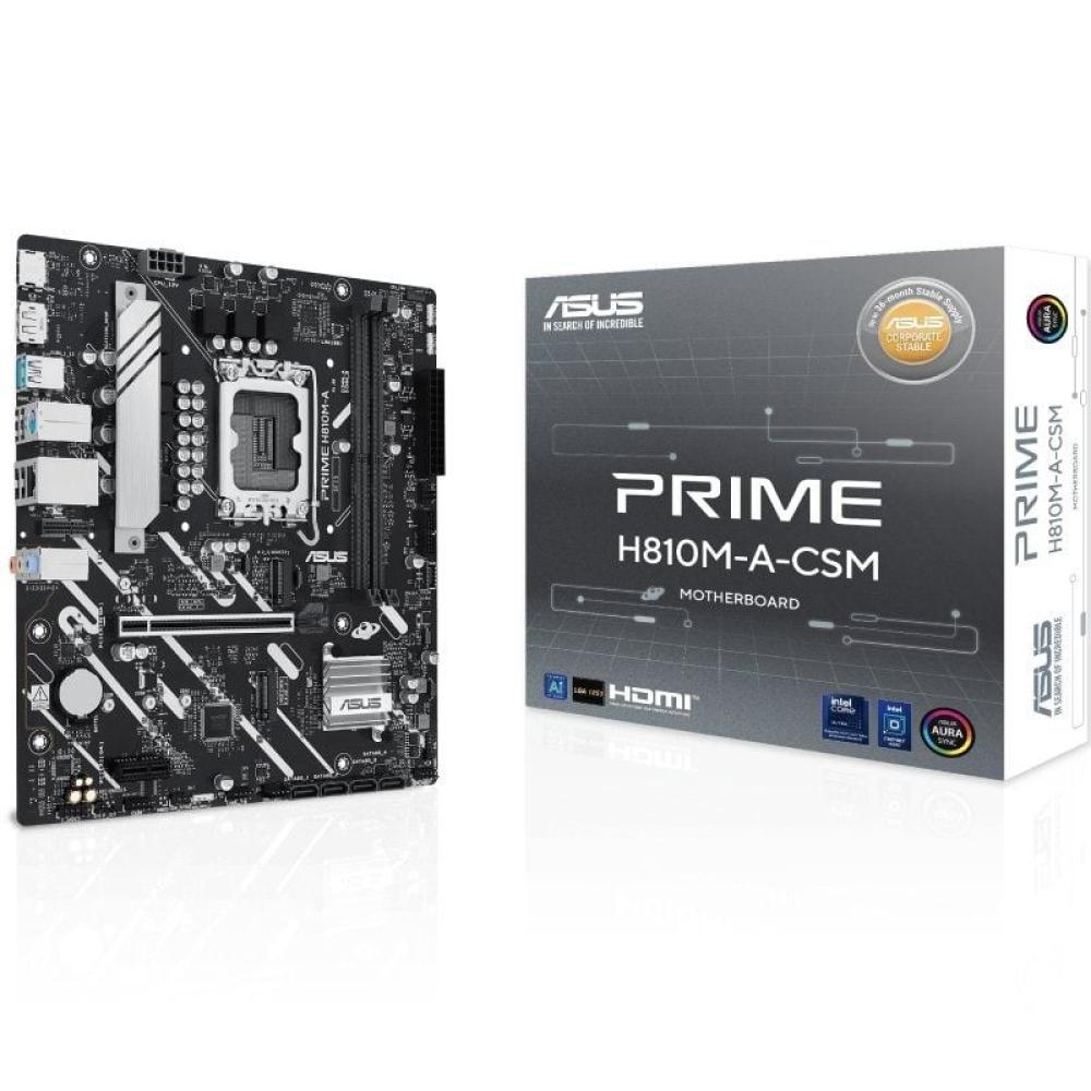 Placa Base Asus PRIME H810M-A-CSM Socket 1851/ Micro ATX