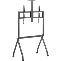Soporte de Suelo con Ruedas Aisens FT86FE-369 para TV de 55-100'/ hasta 120kg
