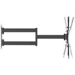 Soporte de Pared Giratorio/ Inclinable/ Nivelable Aisens WT65TSLE-383 para Monitores y TV de 23-65'/ hasta 35kg