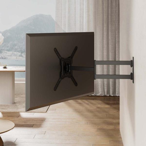 Soporte de Pared Giratorio/ Inclinable/ Nivelable Aisens WT65TSLE-383 para Monitores y TV de 23-65'/ hasta 35kg
