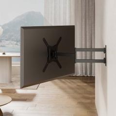 Soporte de Pared Giratorio/ Inclinable/ Nivelable Aisens WT65TSLE-383 para Monitores y TV de 23-65'/ hasta 35kg