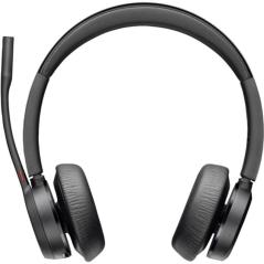 Auriculares Inalámbricos Poly Voyager 4320-M para Microsoft Teams + Adaptador BT700 + Base de Carga/ con Micrófono/ Bluetooth/ N
