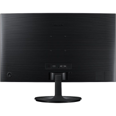 Monitor Profesional Curvo Samsung Essential Monitor S3 S36C S27C360EAU/ 27'/ Full HD/ Negro
