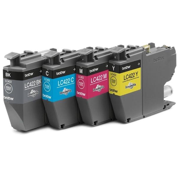 Cartucho de Tinta Original Brother LC422VAL Multipack/ Cian/ Magenta/ Amarillo/ Negro