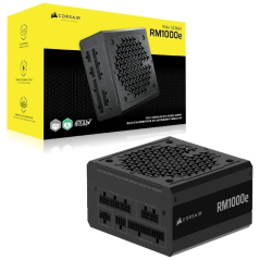 Fuente de Alimentación Corsair RM1000E/ 1000W/ Ventilador 12cm/ 80 Plus Gold/ Cybenetics Gold