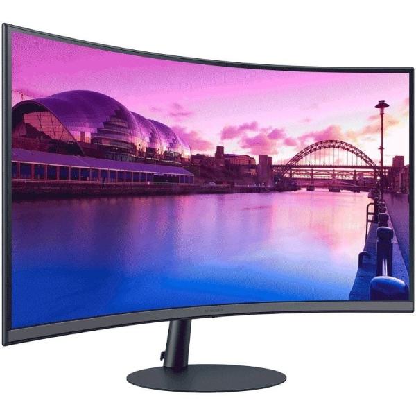 Monitor Profesional Curvo Samsung Essential Monitor S3 S39C S32C390EAU/ 32'/ Full HD/ Multimedia/ Negro