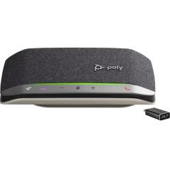 Altavoz Portátil para Conferencias Poly Sync 20+ para Microsoft Teams/ USB-Bluetooth/ Negro